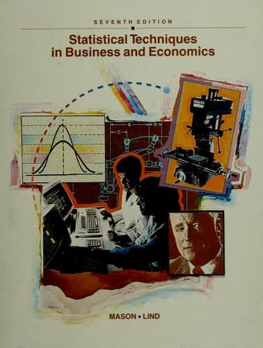 Cover image for Statistical techniques in business and economics