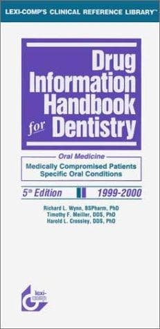 Cover image for Drug Information Handbook for Dentist