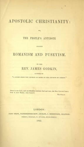 Apostolic Christianity