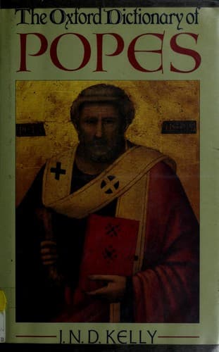 Cover image for The Oxford dictionary of Popes