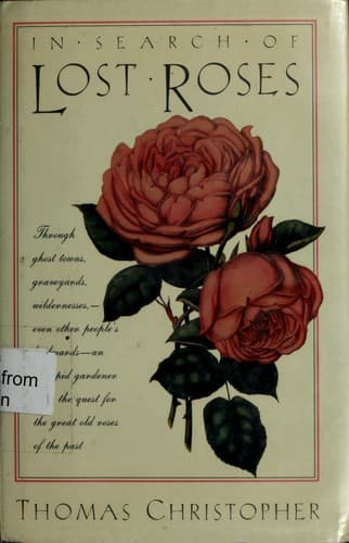 Cover image for In search of lost roses
