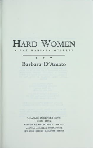 Cover image for Hard women