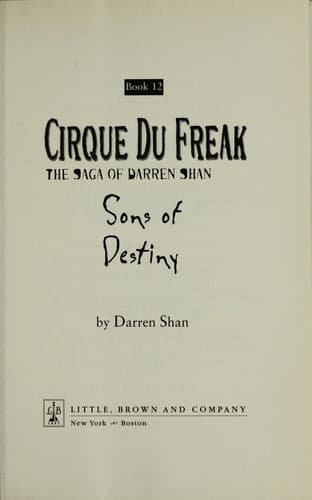 Cover image for Cirque du freak
