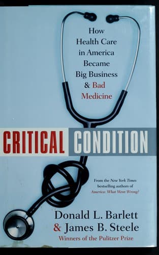 Cover image for Critical condition