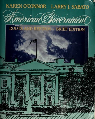 Cover image for American government