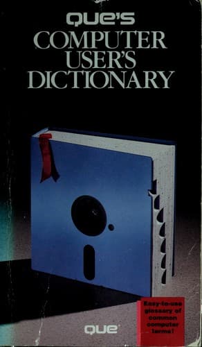 Cover image for Que's computer user's dictionary