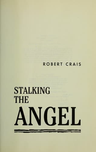 Cover image for Stalking the angel