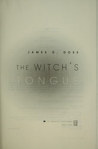 Cover image for The witch's tongue