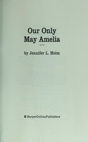 Cover image for Our only May Amelia