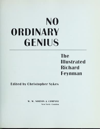 Cover image for No ordinary genius