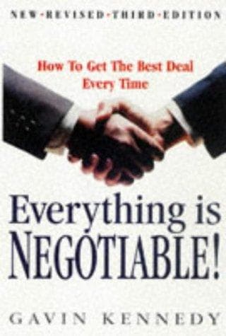 Cover image for Everything Is Negotiable