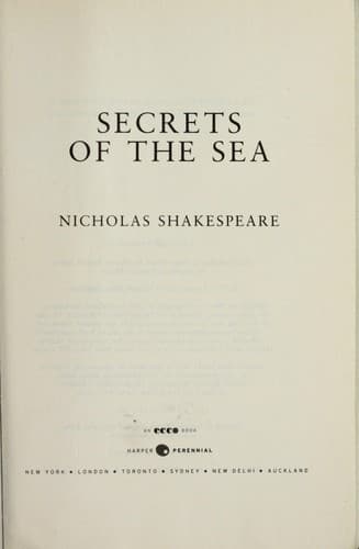 Cover image for Secrets of the sea