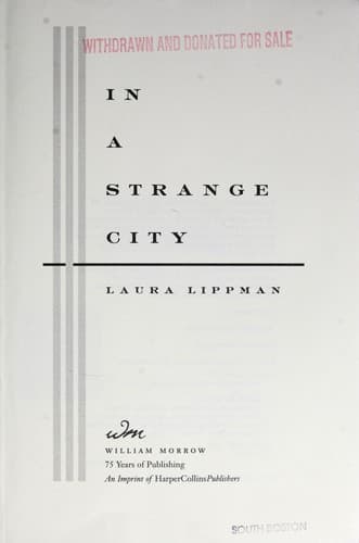 Cover image for In a strange city