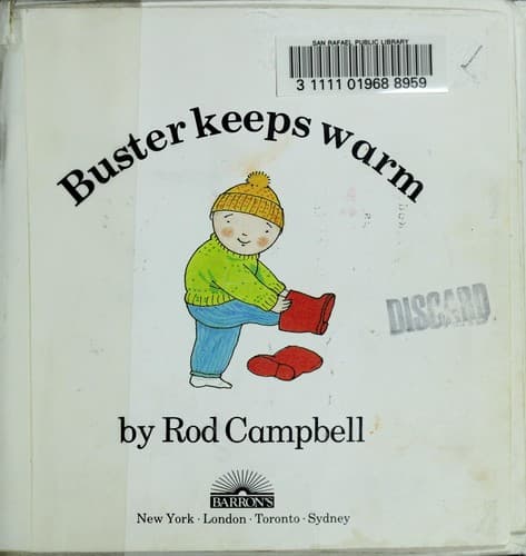 Cover image for Buster keeps warm