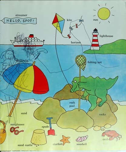 Cover image for Spot's big book of words