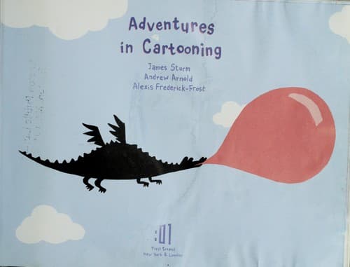 Cover image for Adventures in cartooning