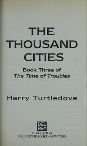 Cover image for The thousand cities