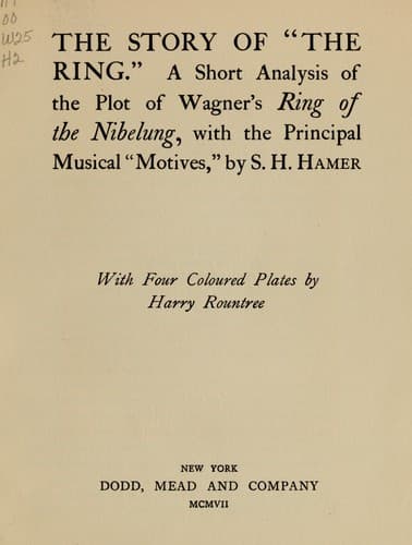 The Story of the ring