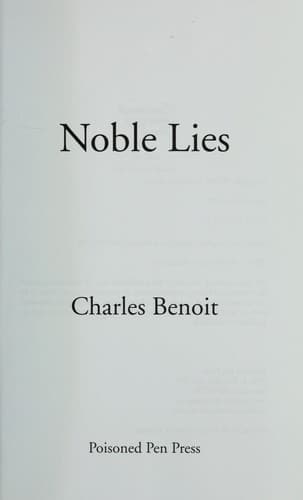Cover image for Noble lies