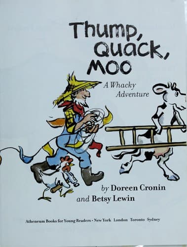 Cover image for Thump, Quack, Moo