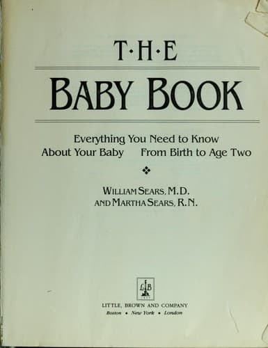 Cover image for The baby book.