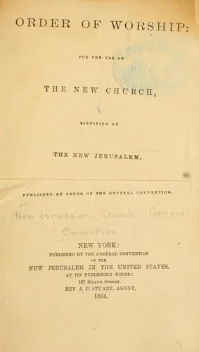 Order of worship