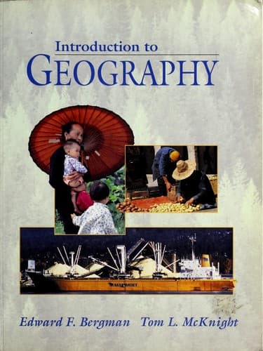 Cover image for Introduction to geography