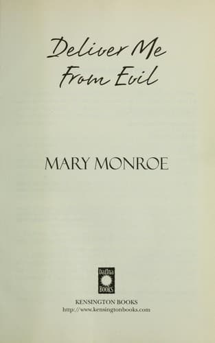 Cover image for Deliver me from evil