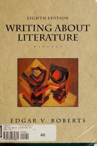 Cover image for Writing about literature