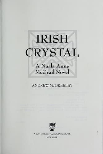Cover image for Irish crystal