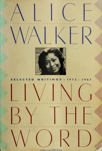 Cover image for Living by the word