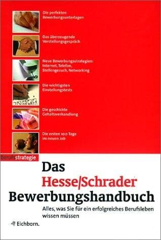 Cover image for Das Hesse/Schrader Bewerbungshandbuch