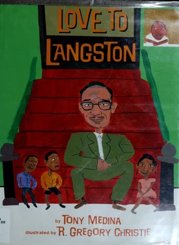 Cover image for Love to Langston