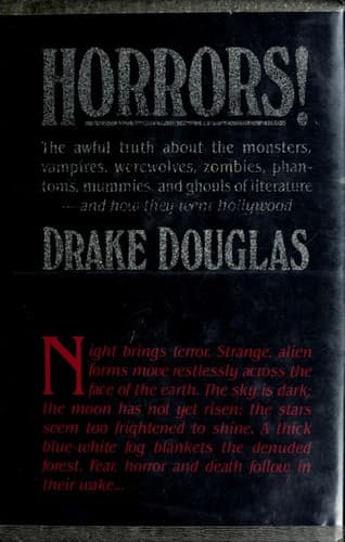 Cover image for Horrors!