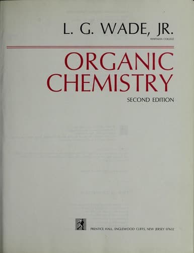 Cover image for Organic chemistry