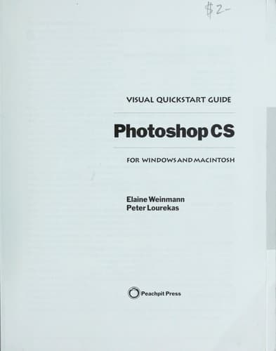 Cover image for Photoshop CS for Windows and Macintosh