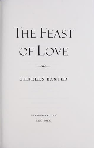 Cover image for The feast of love
