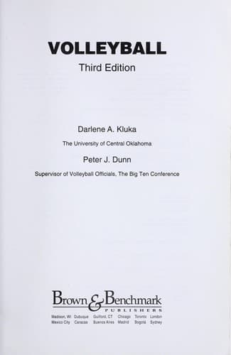 Cover image for Volleyball
