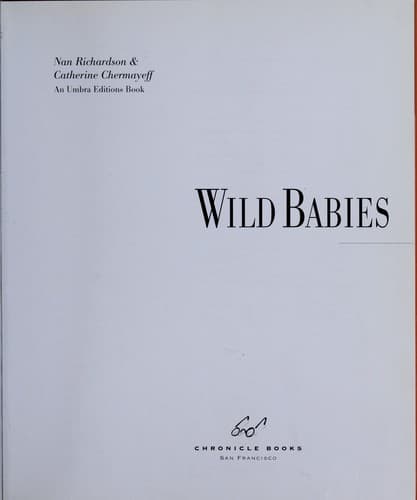 Cover image for Wild babies
