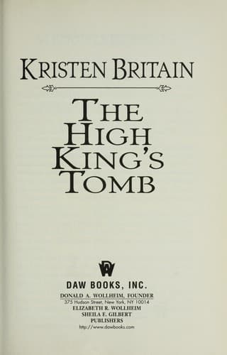 Cover image for The high king's tomb