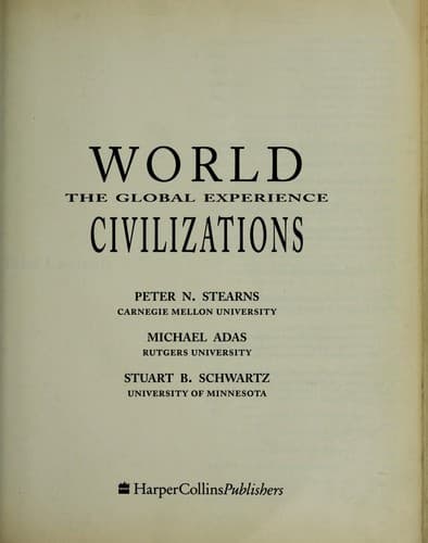 Cover image for World civilizations