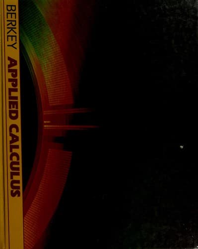 Cover image for Applied calculus