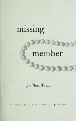 Cover image for Missing member