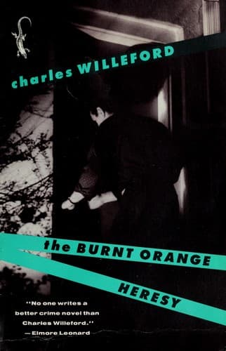 Cover image for The burnt orange heresy