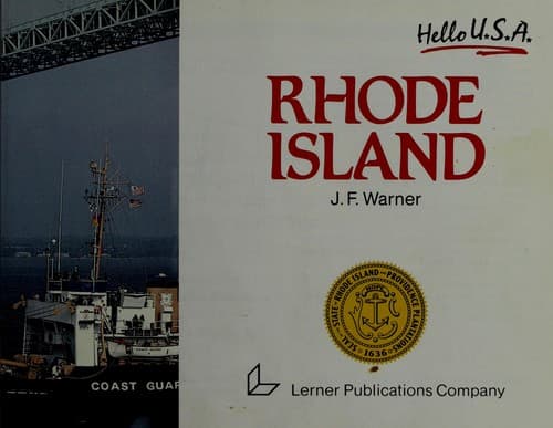 Cover image for Rhode Island