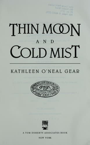 Cover image for Thin moon and cold mist