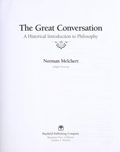 Cover image for The great conversation