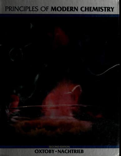 Cover image for Principles of modern chemistry