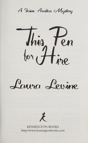 Cover image for This pen for hire