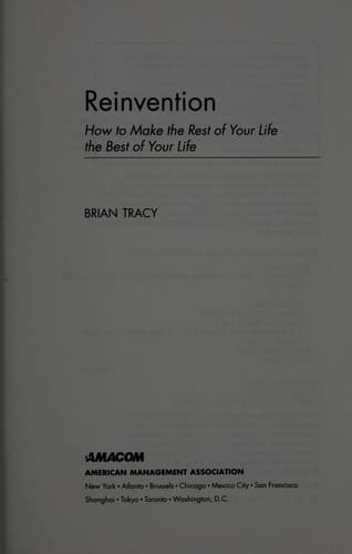 Cover image for Reinvention